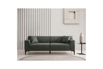 Malpani Soffa 3-sits - Grön - Möbler - Vardagsrum - Soffor - 3-sits soffor