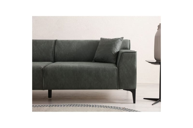 Malpani Soffa 3-sits - Grön - Möbler - Vardagsrum - Soffor - 3-sits soffor