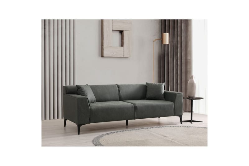 Malpani Soffa 3-sits - Grön - Möbler - Vardagsrum - Soffor - 3-sits soffor