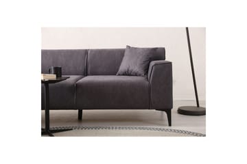 Malpani Soffa med Divan 3-sits - Antracit - Möbler - Vardagsrum - Soffor - Divansoffa & schäslong
