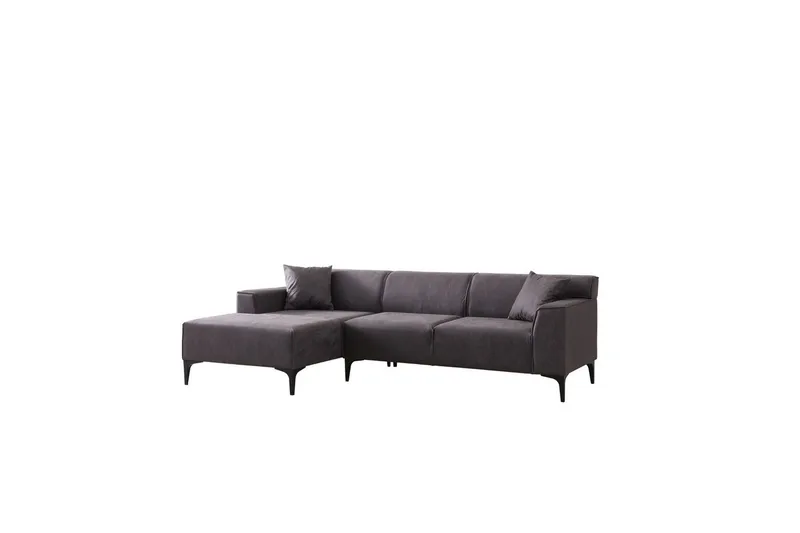 Malpani Soffa med Divan 3-sits, Antracit