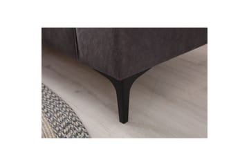 Malpani Soffa med Divan 3-sits - Antracit - Möbler - Vardagsrum - Soffor - Divansoffa & schäslong