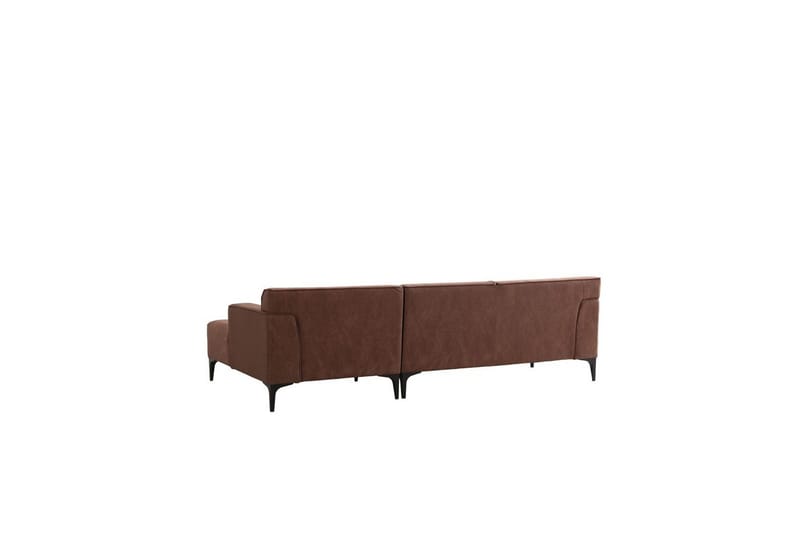 Malpani Soffa med Divan 3-sits - Cognac - Möbler - Vardagsrum - Soffor - Divansoffa & schäslong