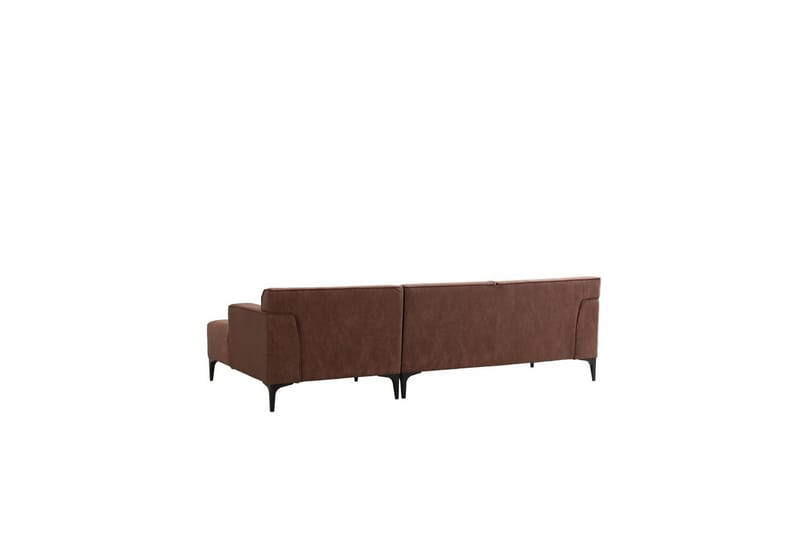 Malpani Soffa med Divan 3-sits - Cognac - Möbler - Vardagsrum - Soffor - Divansoffa & schäslong