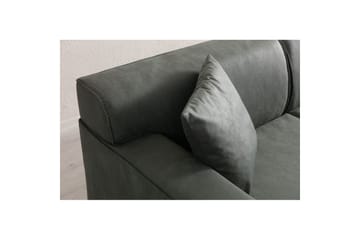 Malpani Soffa med Divan 3-sits - Grön - Möbler - Vardagsrum - Soffor - Divansoffa & schäslong