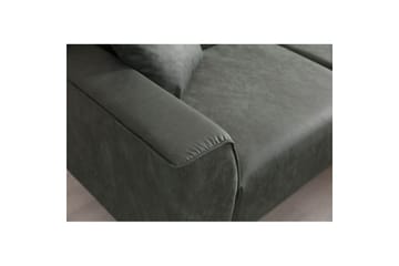 Malpani Soffa med Divan 3-sits - Grön - Möbler - Vardagsrum - Soffor - Divansoffa & schäslong