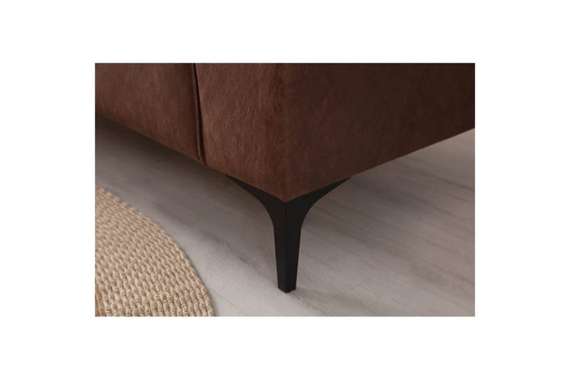 Malpani Soffa med Divan 4-sits - Cognac - Möbler - Vardagsrum - Soffor - Divansoffa & schäslong