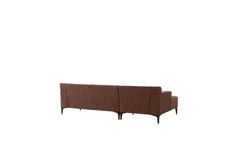 Malpani Soffa med Divan 4-sits - Cognac - Möbler - Vardagsrum - Soffor - Divansoffa & schäslong