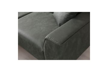 Malpani Soffa med Divan 4-sits - Grön - Möbler - Vardagsrum - Soffor - Divansoffa & schäslong