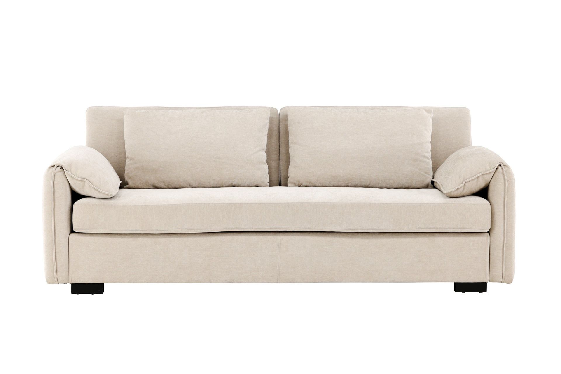 malva 3-sits soffa - brun