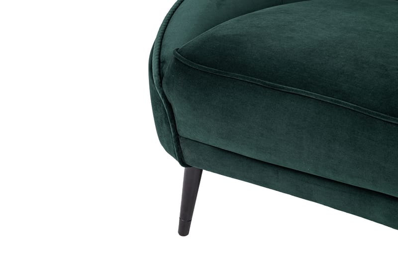 Mateus 3-sits Soffa Sammet - Mörkgrön - Möbler - Vardagsrum - Soffor - 3-sits soffor
