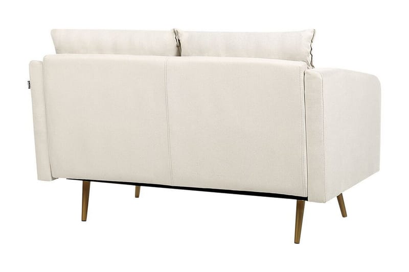 Maurana Soffa 2-sits - Beige/Guld - Möbler - Vardagsrum - Soffor - 2-sits soffor