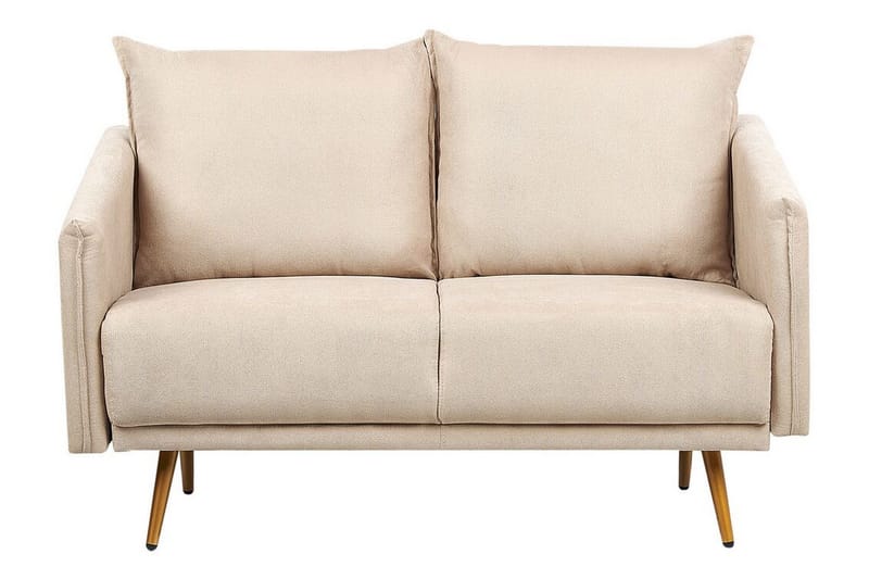Maurana Soffa 2-sits, Beige/Guld