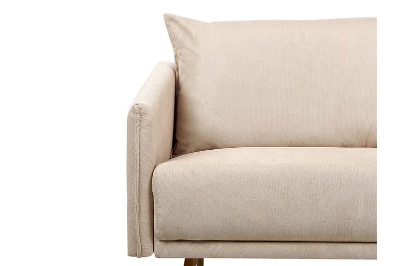 Maurana Soffa 3-sits - Beige/Guld - Möbler - Vardagsrum - Soffor - 3-sits soffor