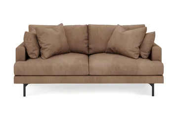 Menard 3-sits Djup Manchestersoffa