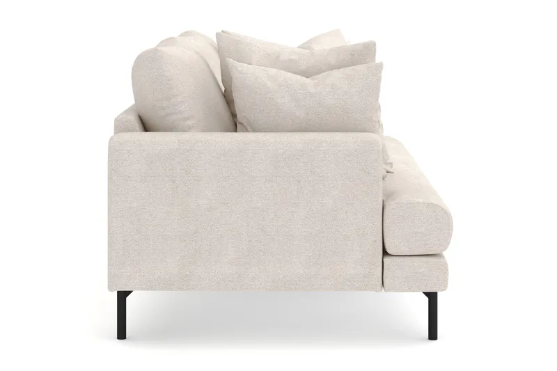 Menard 3-sits Djup Tygsoffa - Beige - Möbler - Vardagsrum - Soffor - 3-sits soffor