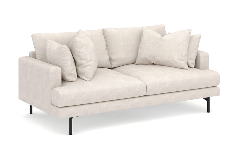 Menard 3-sits Djup Tygsoffa - Beige - Möbler - Vardagsrum - Soffor - 3-sits soffor