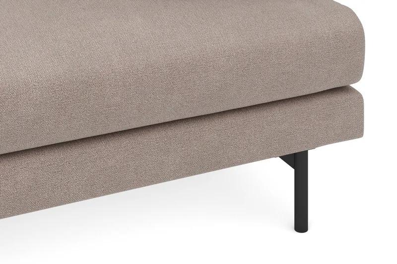Menard 3-sits Djup Tygsoffa - Brun - Möbler - Vardagsrum - Soffor - 3-sits soffor