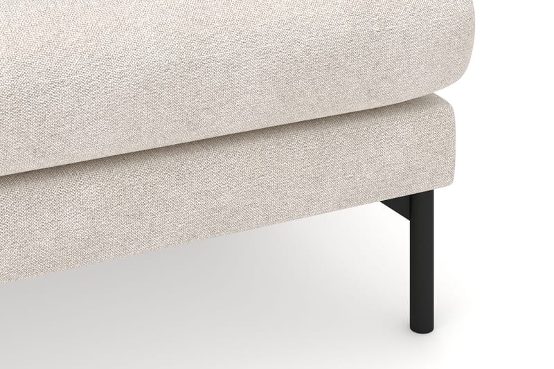 Menard 3-sits Högervänd L-formad Divansoffa i Tyg - Beige - Möbler - Vardagsrum - Soffor - Divansoffa & schäslong
