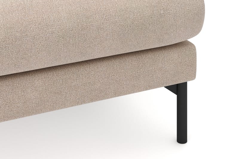 Menard 3-sits Högervänd L-formad Divansoffa i Tyg - Beige - Möbler - Vardagsrum - Soffor - Divansoffa & schäslong