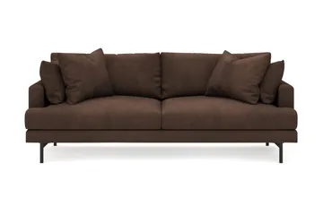 Menard 4-sits Djup Manchestersoffa