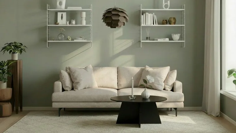 Menard 4-sits Djup Tygsoffa - Beige - Möbler - Vardagsrum - Soffor - 4-sits soffor