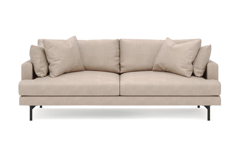 Menard 4-sits Djup Tygsoffa - Beige - Möbler - Vardagsrum - Soffor - 4-sits soffor