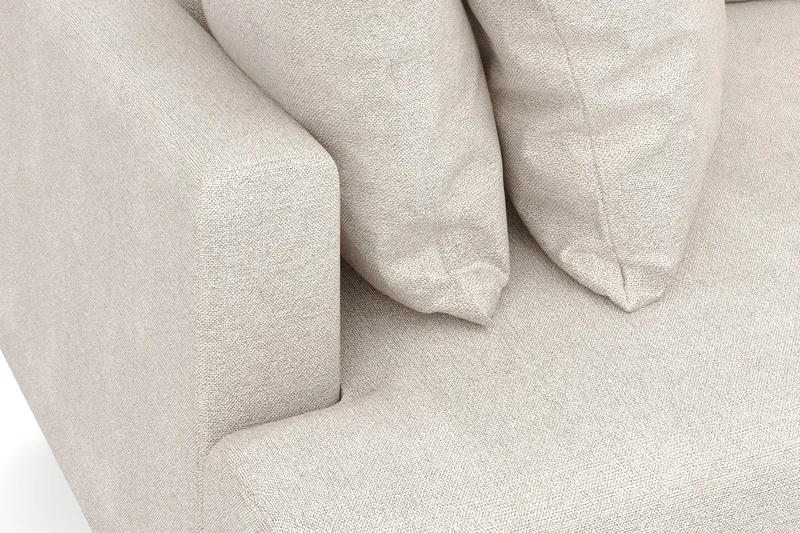 Menard 4-sits Djup Tygsoffa - Beige - Möbler - Vardagsrum - Soffor - 4-sits soffor