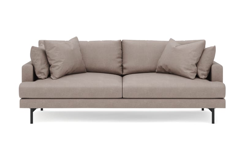 Menard 4-sits Djup Tygsoffa - Brun - Möbler - Vardagsrum - Soffor - 4-sits soffor