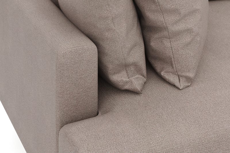 Menard 4-sits Djup Tygsoffa - Brun - Möbler - Vardagsrum - Soffor - 4-sits soffor