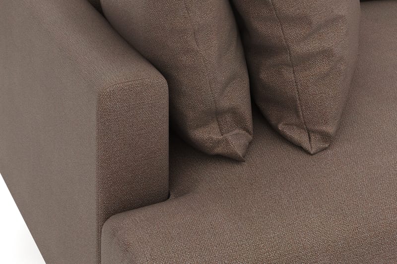 Menard 4-sits Djup Tygsoffa - Brun - Möbler - Vardagsrum - Soffor - 4-sits soffor