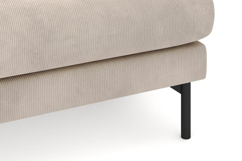 Menard 4-sits Högervänd L-formad Divansoffa i Manchester - Greige - Möbler - Vardagsrum - Soffor - Divansoffa & schäslong