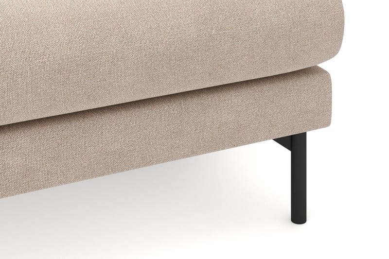 Menard 4-sits Högervänd L-formad Divansoffa i Tyg - Beige - Möbler - Vardagsrum - Soffor - Divansoffa & schäslong