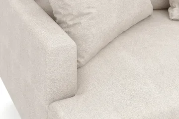 Menard 4-sits Högervänd L-formad Djup Schäslongsoffa i Tyg - Beige - Möbler - Vardagsrum - Soffor - Divansoffa & schäslong