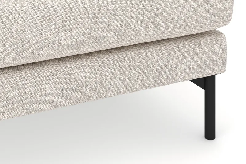 Menard 4-sits Högervänd L-formad Djup Schäslongsoffa i Tyg - Beige - Möbler - Vardagsrum - Soffor - Divansoffa & schäslong