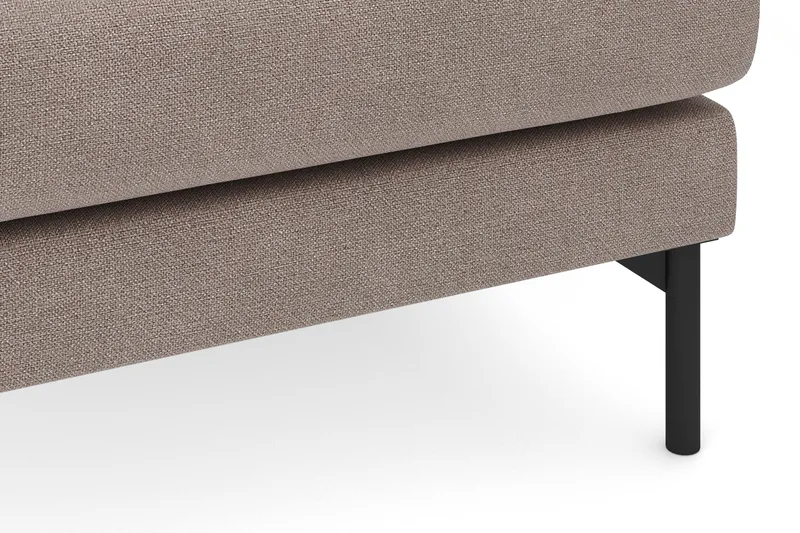 Menard 4-sits Högervänd L-formad Djup Schäslongsoffa i Tyg - Brun - Möbler - Vardagsrum - Soffor - Divansoffa & schäslong