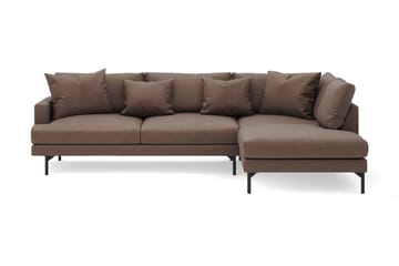 Menard 4-sits Högervänd L-formad Djup Schäslongsoffa i Tyg