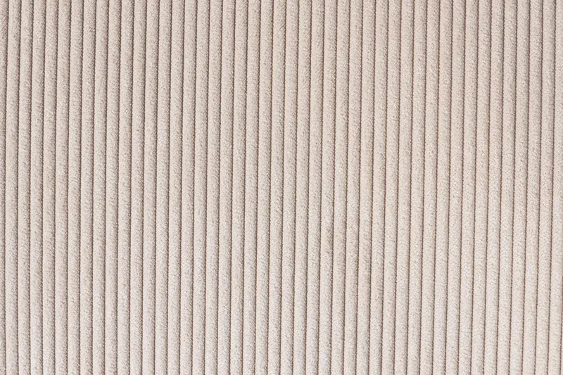 Menard 4-sits Högervänd L-formad Schäslongsoffa + Fotpall i Manchester - Beige - Möbler - Vardagsrum - Soffor - Divansoffa & schäslong