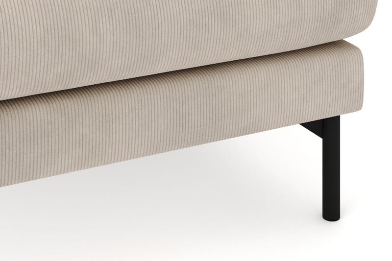 Menard 4-sits Högervänd U-formad Soffa med Divan och Schäslong i Manchester - Greige - Möbler - Vardagsrum - Soffor - U-soffor