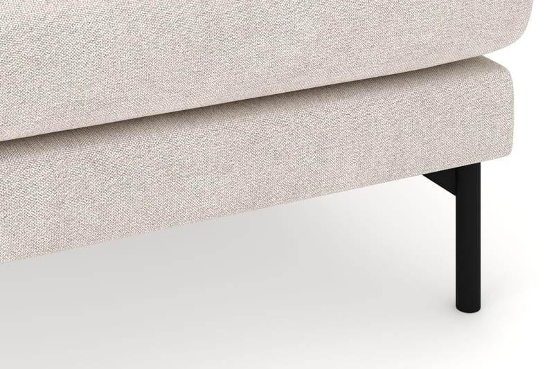 Menard 4-sits Högervänd U-formad Soffa med Divan och Schäslong i Tyg - Beige - Möbler - Vardagsrum - Soffor - U-soffor