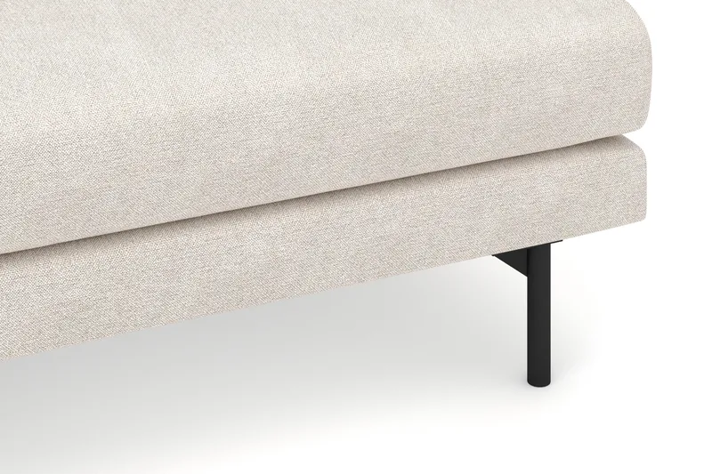 Menard 4-sits Vänstervänd L-formad Djup Schäslongsoffa i Tyg - Beige - Möbler - Vardagsrum - Soffor - Divansoffa & schäslong