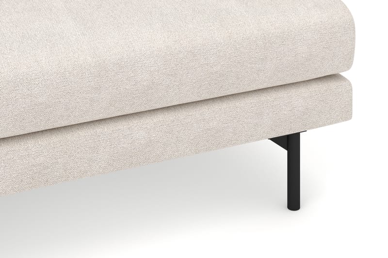 Menard 4-sits Vänstervänd L-formad Djup Schäslongsoffa i Tyg - Beige - Möbler - Vardagsrum - Soffor - Divansoffa & schäslong