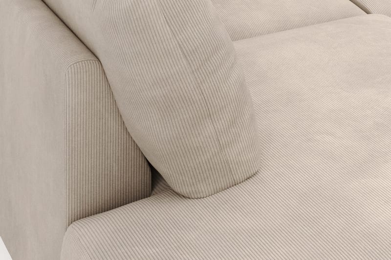 Menard 4-sits Vänstervänd Stor U-formad Djup Large Soffa med Divan och Schäslong i Manchester - Greige - Möbler - Vardagsrum - Soffor - U-soffor