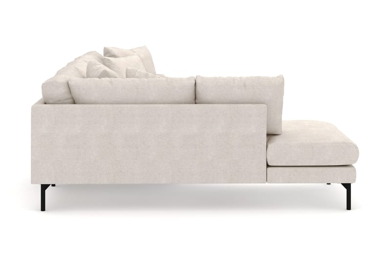 Menard 4-sits Vänstervänd Stor U-formad Djup Large Soffa med Divan och Schäslong i Tyg - Beige - Möbler - Vardagsrum - Soffor - U-soffor