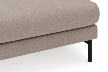 Menard 4-sits Vänstervänd Stor U-formad Djup Large Soffa med Divan och Schäslong i Tyg - Brun - Möbler - Vardagsrum - Soffor - U-soffor