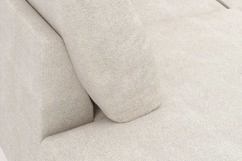 Menard 4-sits Vänstervänd U-formad Large Soffa med Divan och Schäslong i Tyg - Beige - Möbler - Vardagsrum - Soffor - U-soffor