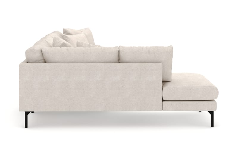 Menard 4-sits Vänstervänd U-formad Large Soffa med Divan och Schäslong i Tyg - Beige - Möbler - Vardagsrum - Soffor - U-soffor