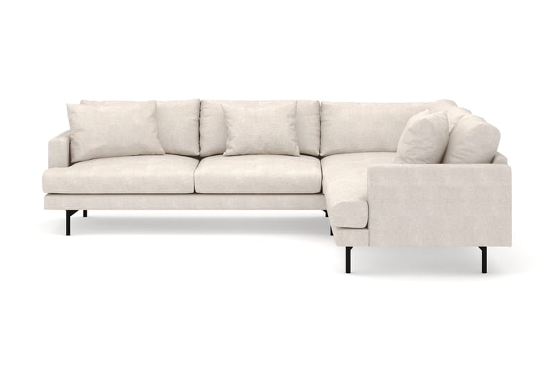 Menard 6-sits Högervänd L-formad Hörnsoffa i Tyg - Beige - Möbler - Vardagsrum - Soffor - Hörnsoffor