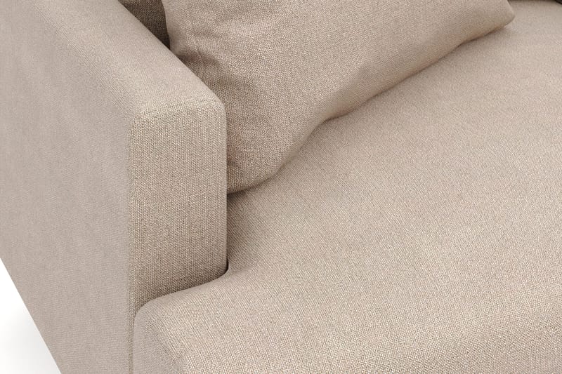 Menard 6-sits Högervänd L-formad Hörnsoffa i Tyg - Beige - Möbler - Vardagsrum - Soffor - Hörnsoffor