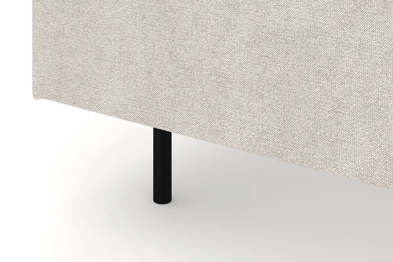 Menard 6-sits Vänstervänd L-formad Hörnsoffa i Tyg - Beige - Möbler - Vardagsrum - Soffor - Hörnsoffor